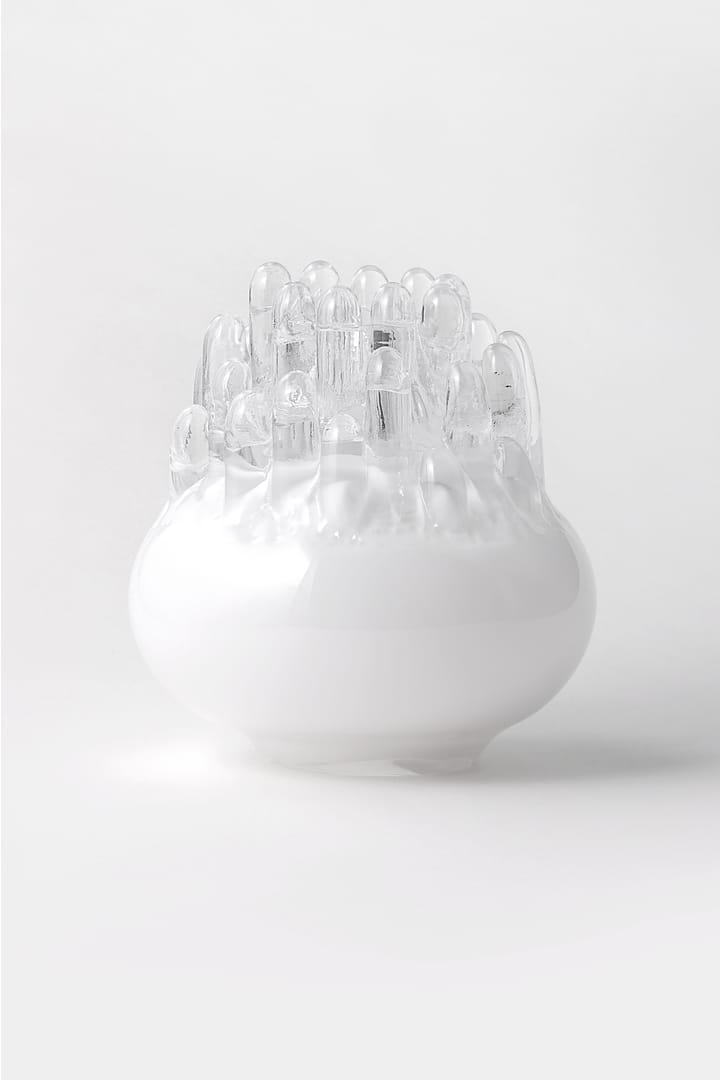 Portavelas Polar 330 mm, Blanco Kosta Boda