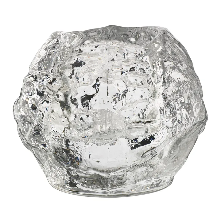 Portavelas Snowball - Mediano, H7 cm - Kosta Boda
