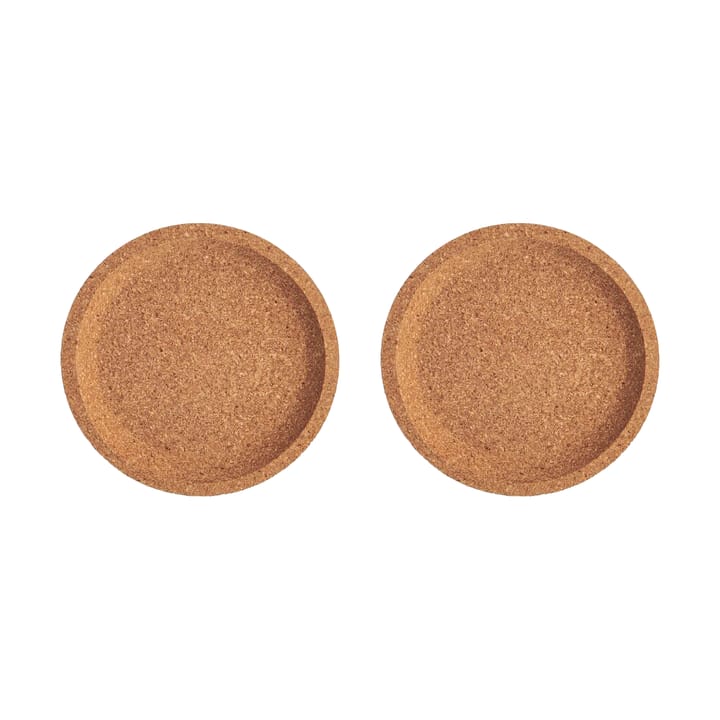 Posavasos de corcho Viva Ø10,9 cm pack de 2 - Marrón - Kosta Boda