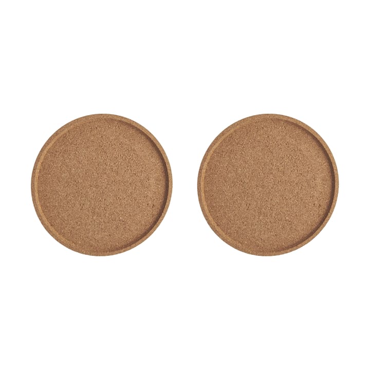 Posavasos de corcho Viva Ø16,8 cm pack de 2 - Marrón - Kosta Boda