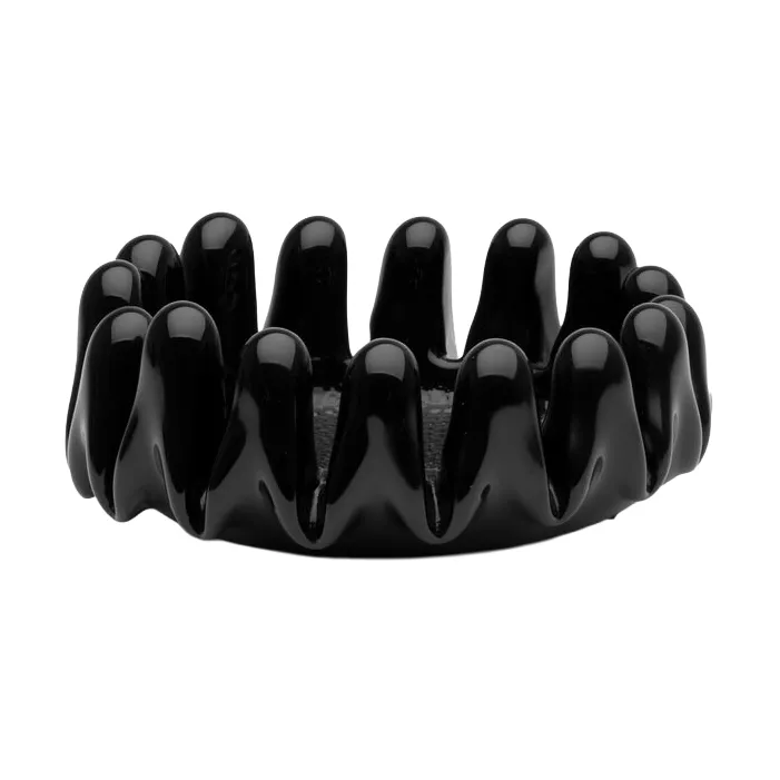 Solros cuenco, Negro, 7,5 cm Kosta Boda