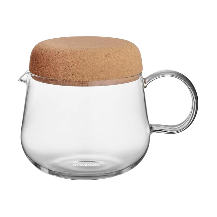 Tetera con tapa de corcho Viva 1,2 L, Transparente Kosta Boda