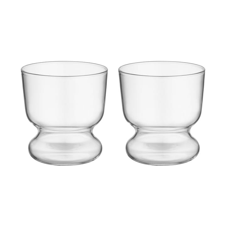 Vaso Viva old fashioned 28 cl 2-pack - Claro - Kosta Boda