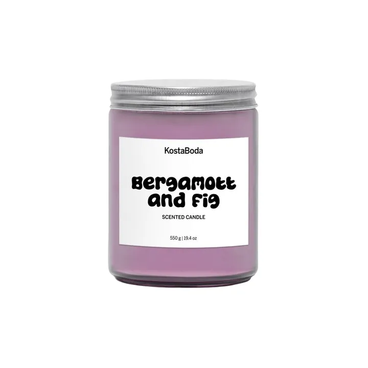 Vela perfumada Mind - Bergamott & Fig, 550 g - Kosta Boda