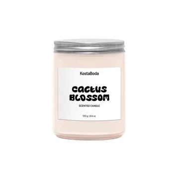 Vela perfumada Mind - Cactus Blossom, 550 g - Kosta Boda