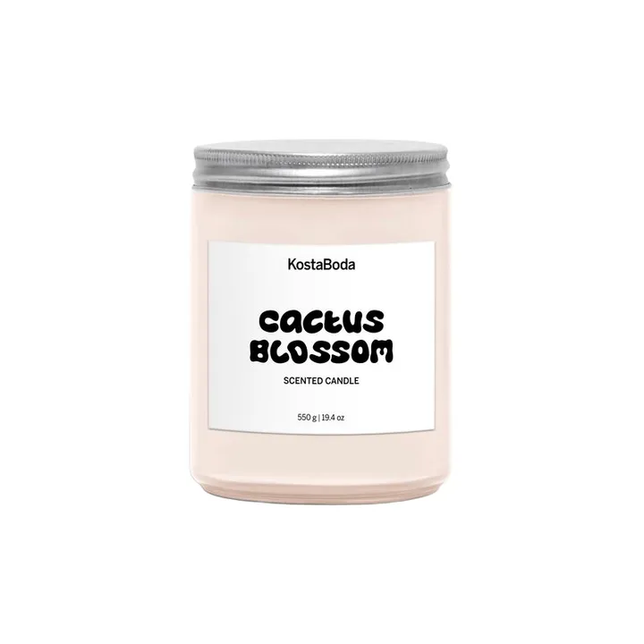 Vela perfumada Mind - Cactus Blossom, 550 g - Kosta Boda