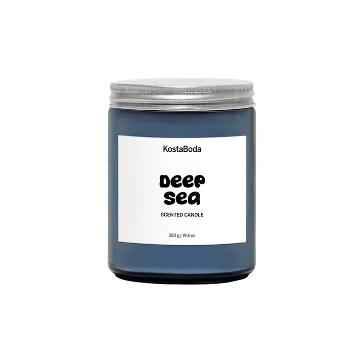 Vela perfumada Mind - Deep Sea, 550 g - Kosta Boda