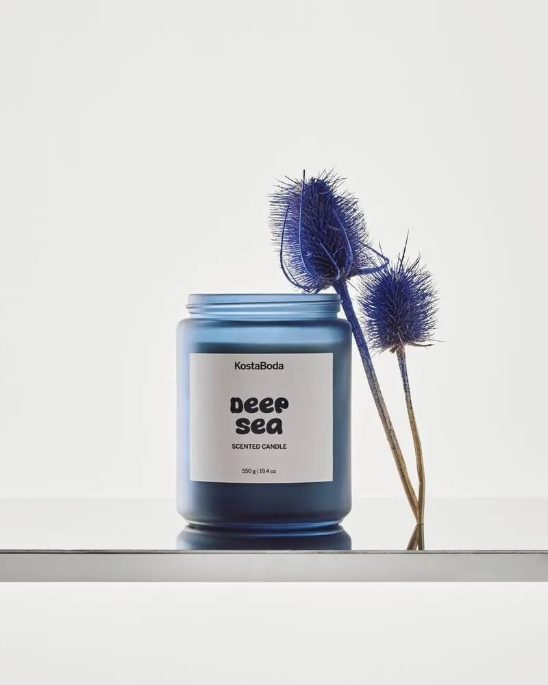 Vela perfumada Mind, Deep Sea, 550 g Kosta Boda
