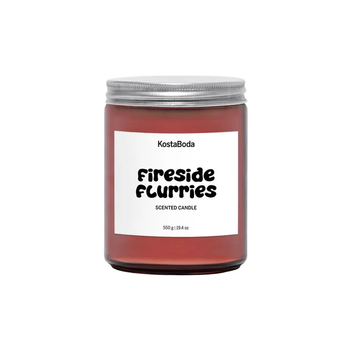 Vela perfumada Mind - Fireside flurries, 550 g - Kosta Boda