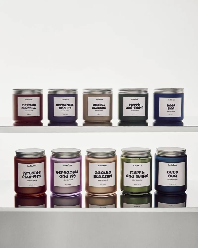 Vela perfumada Mind, Fireside flurries, 550 g Kosta Boda