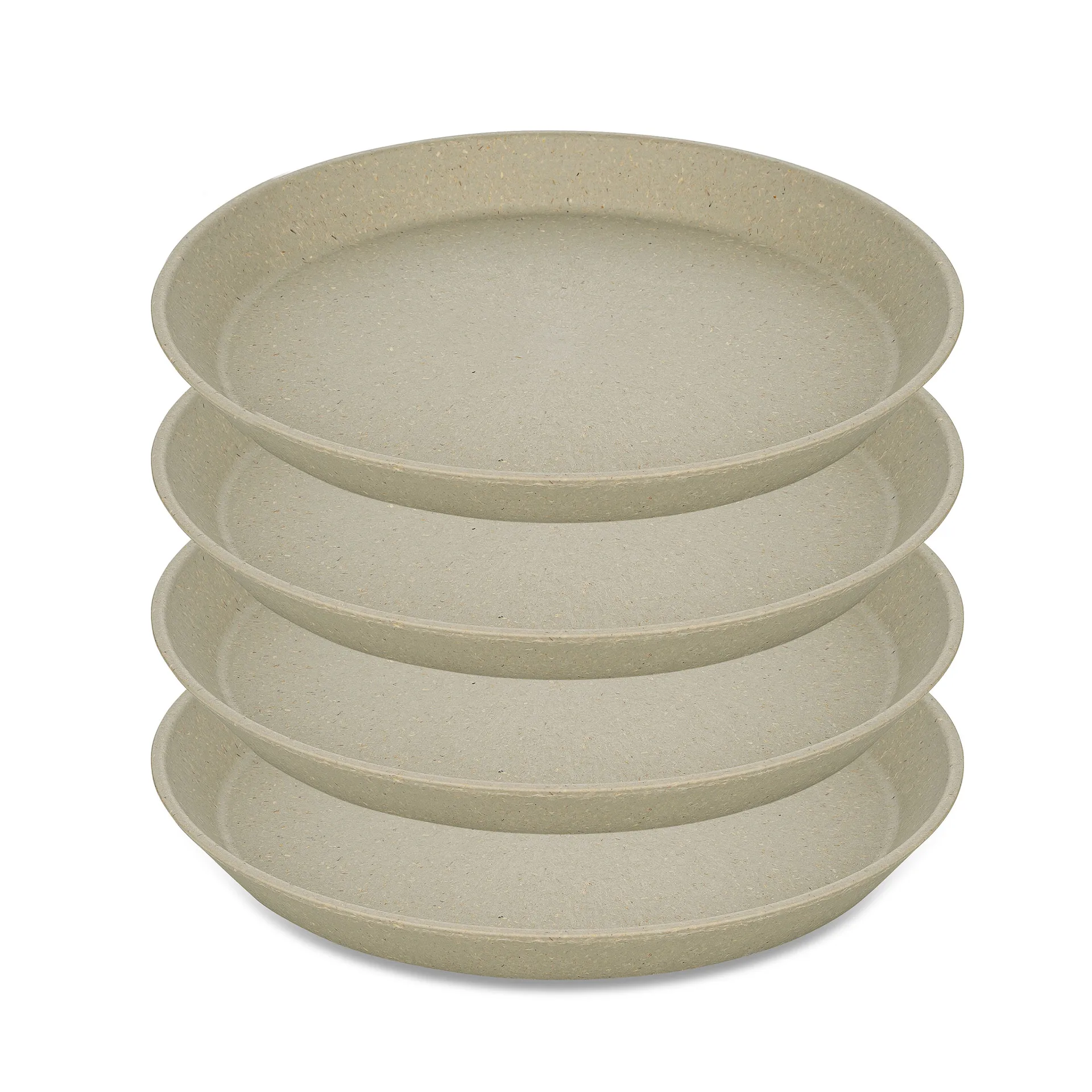 4 Platillos Connect Ø20,5 cm, Nature desert sand Koziol