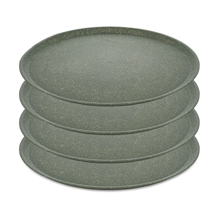 4 Platos Connect Ø25,5 cm - Nature ash grey - Koziol