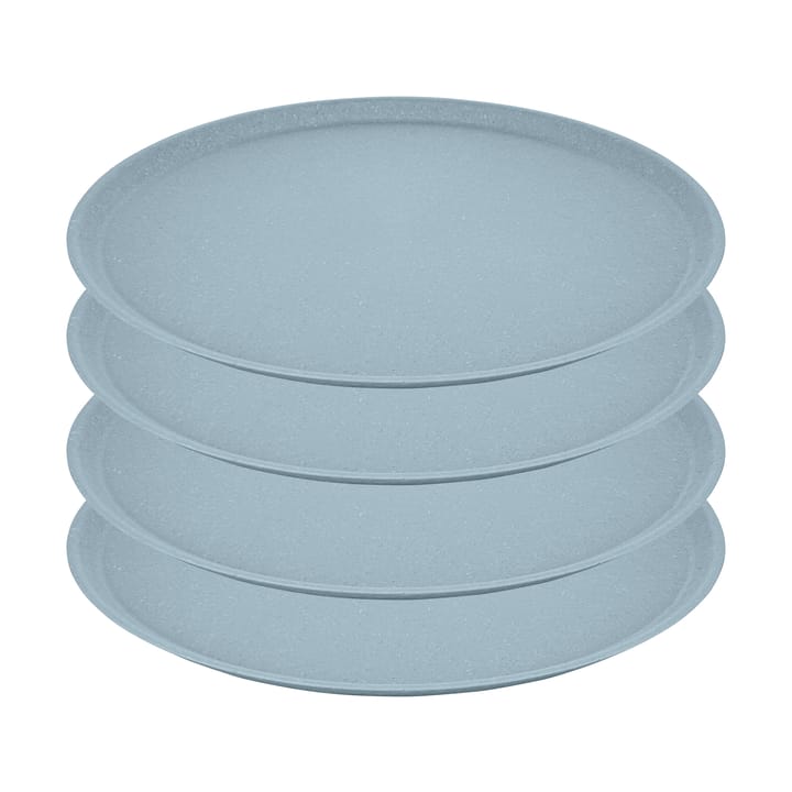 4 Platos Connect Ø25,5 cm - Nature flower blue - Koziol