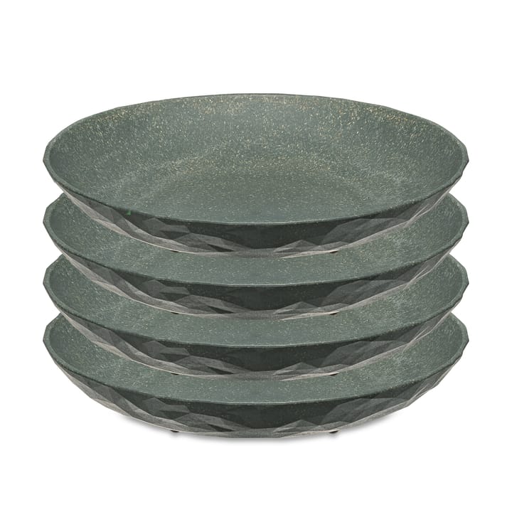 4 Platos hondos Club Ø22 cm - Nature ash grey - Koziol