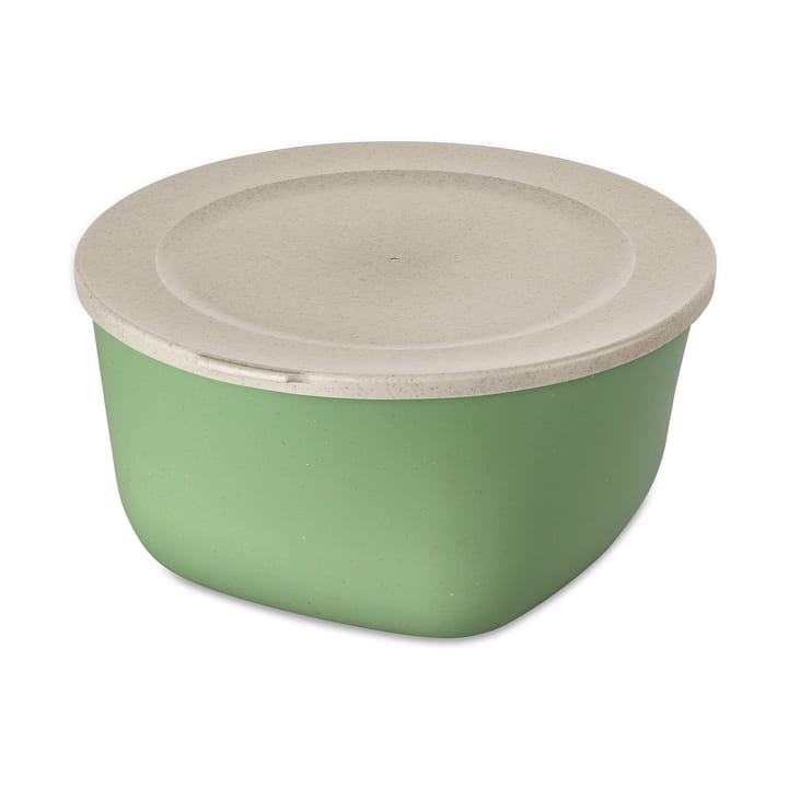 Bol/Cuenco con tapa Connect 4 l - Nature leaf green - Koziol