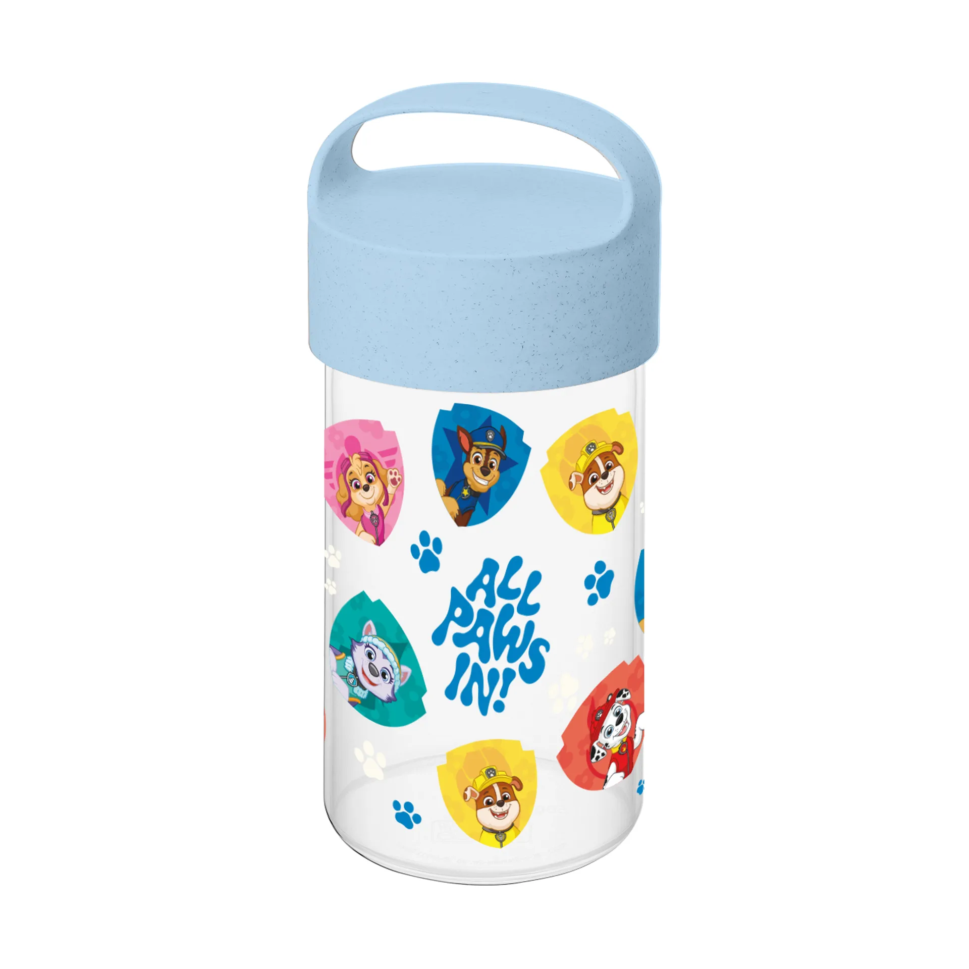 Botella Buddy Snack Paw Patrol 50 cl, Azul Koziol