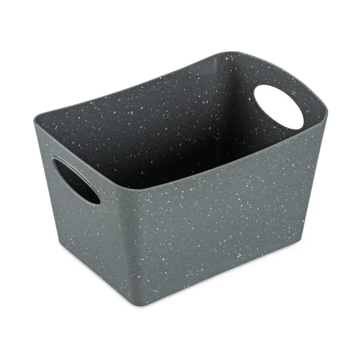 Caja Boxxx S 1 l, Recycled ash grey Koziol