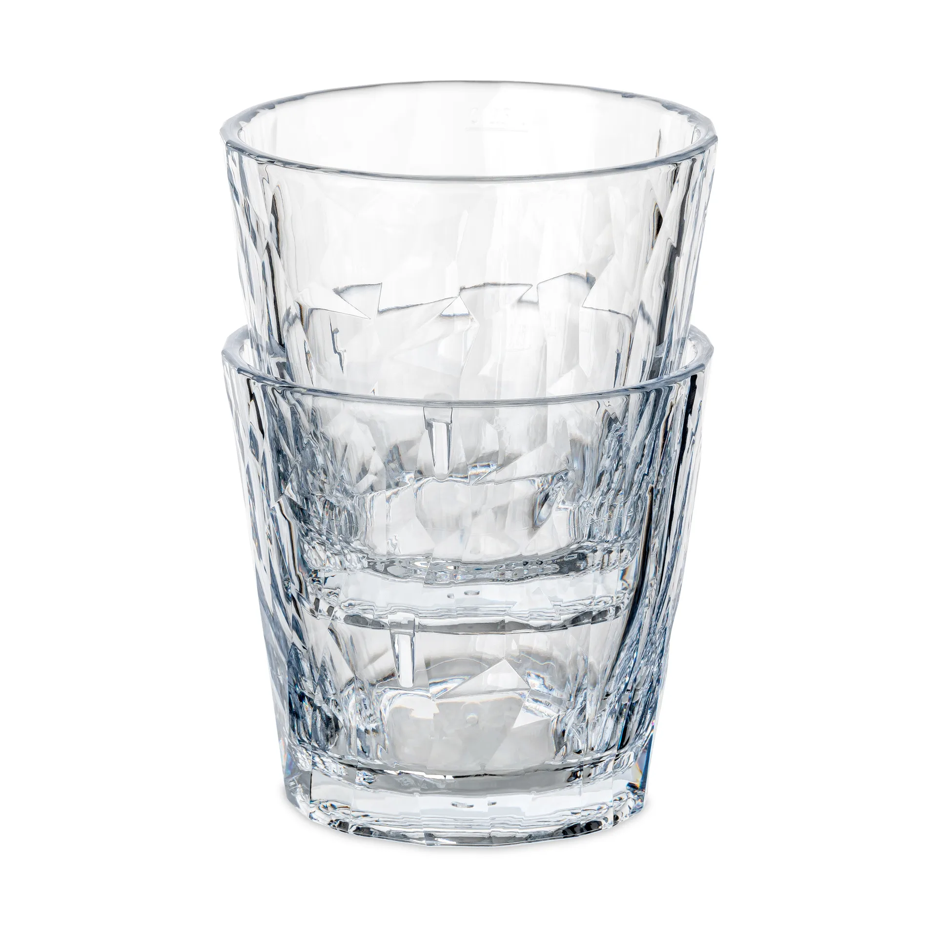 Club No. 22 vaso plast 25 cl 2-pack, Cristalino Koziol