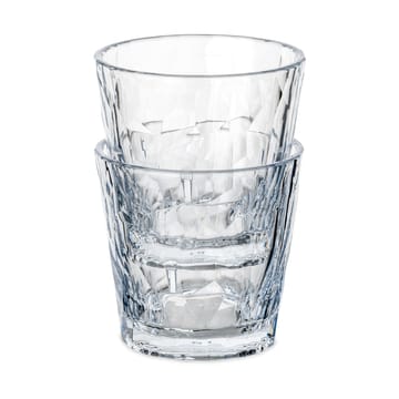 Club No. 22 vaso plast 25 cl 2-pack - Cristalino - Koziol