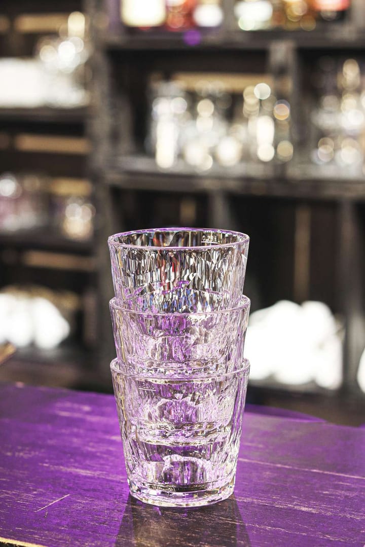 Club No. 22 vaso plast 25 cl 2-pack, Cristalino Koziol