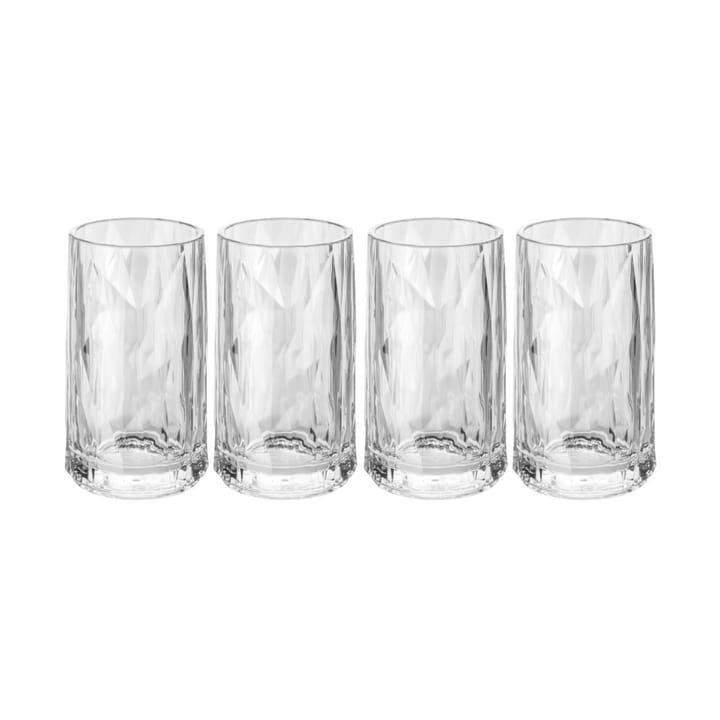 Club No. 7 4 Vasos de chupito plástico 4 cl - Cristal transparente - Koziol