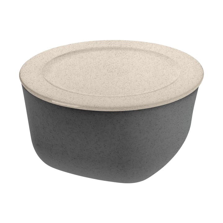 Cuenco/tazón Connect con tapa 4 L, termoplástico biocircular - Nature ash grey - Koziol