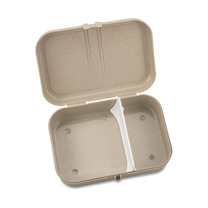 Fiambrera Pascal con separadores L, Beige Koziol