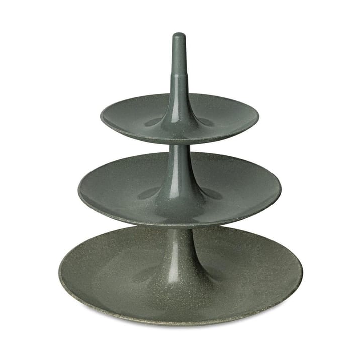 Plato para tarta de 3 pisos Babell L - Nature ash grey - Koziol