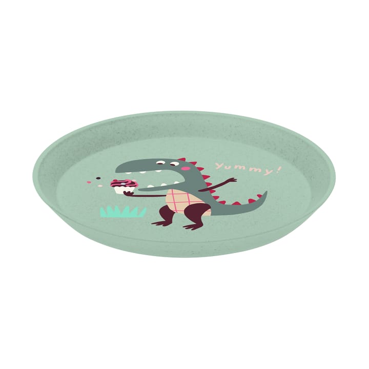 Vajilla infantil Connect 3 piezas, Dinosaurio Koziol