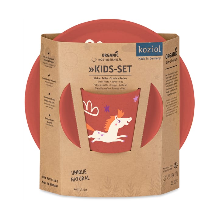 Vajilla infantil Connect 3 piezas - Sueños - Koziol