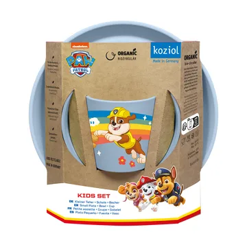 Vajilla infantil Connect Paw Patrol 3 piezas - Azul - Koziol
