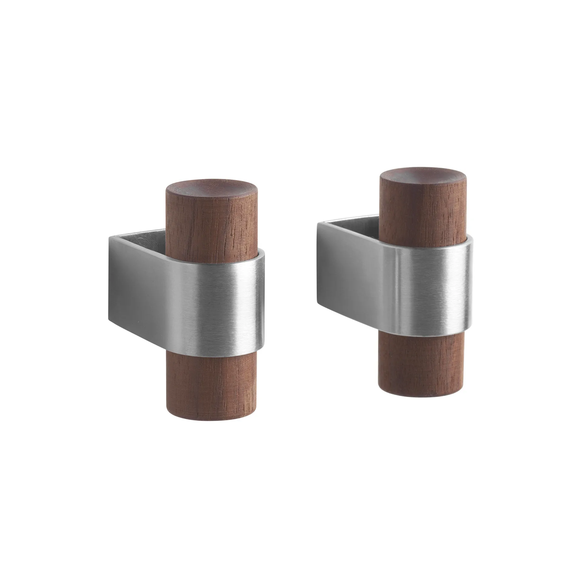 2 Ganchos Dowel, Stainless steel, set de 2 Kristina Dam Studio