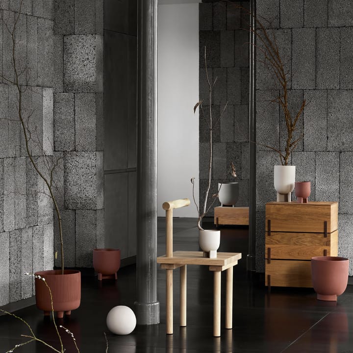 Bol Bowl, Grey engobe, small Kristina Dam Studio