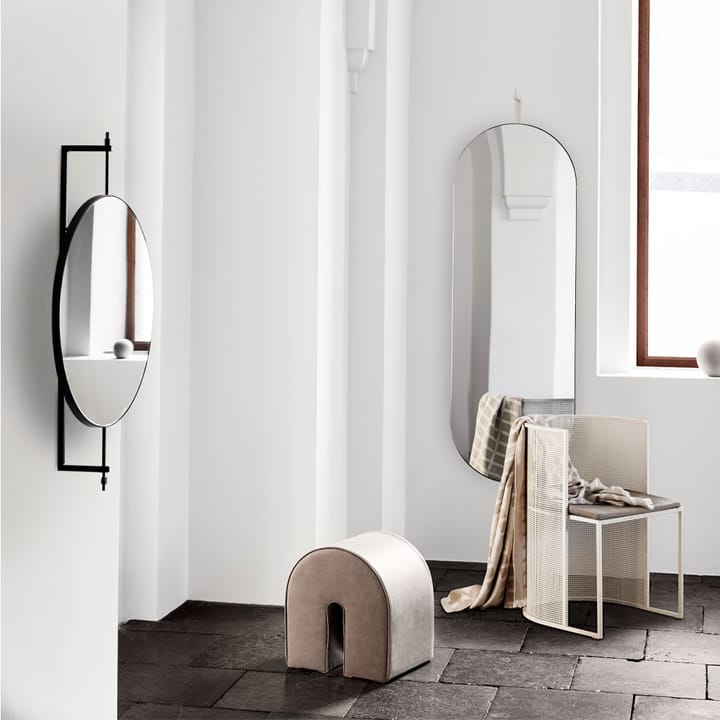 Espejo Rotating, Black, full size Kristina Dam Studio