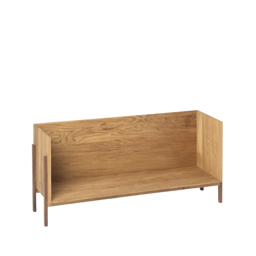 Estantería Stack, Oak, add on, soporte de nogal aceitado oscuro Kristina Dam Studio