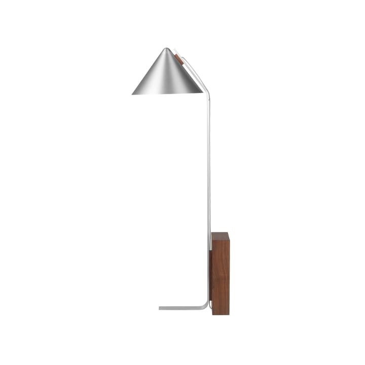 Lámpara de pie Cone - Aluminio cepillado - Kristina Dam Studio