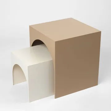 Mesa auxiliar Arch - Beige, small - Kristina Dam Studio