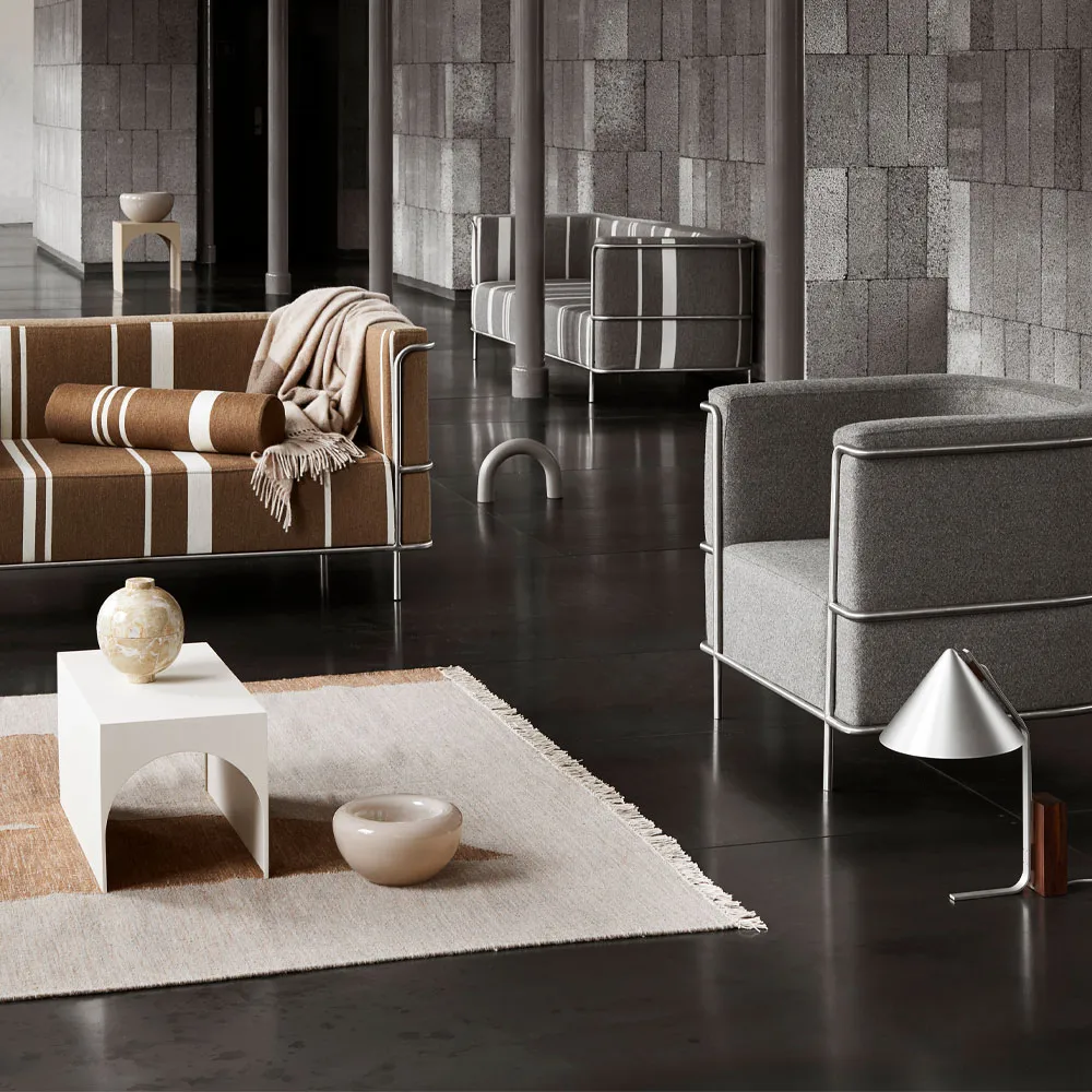 Mesa auxiliar Arch, Beige, small Kristina Dam Studio