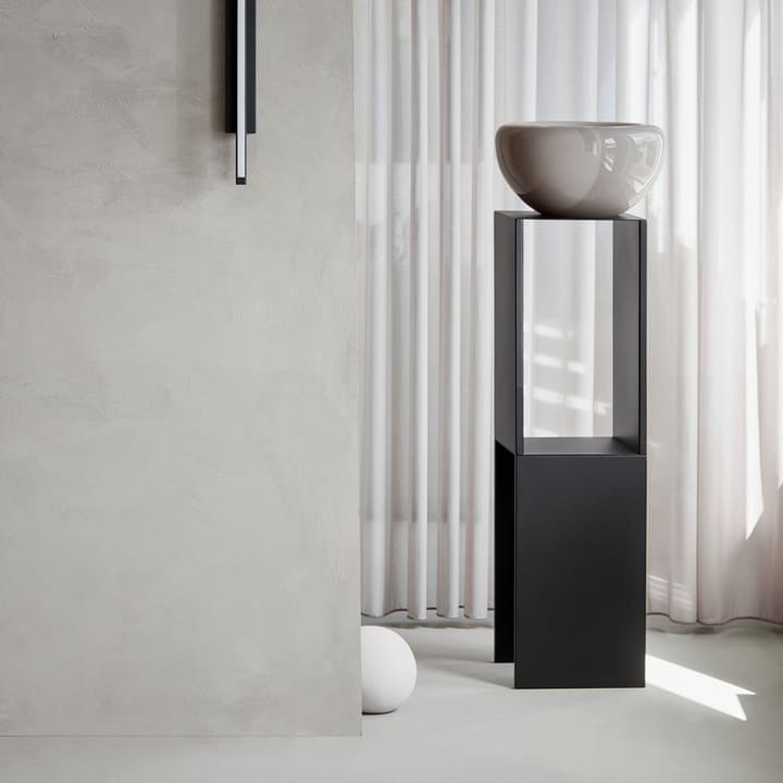 Mesa auxiliar Pedestal - Black - Kristina Dam Studio