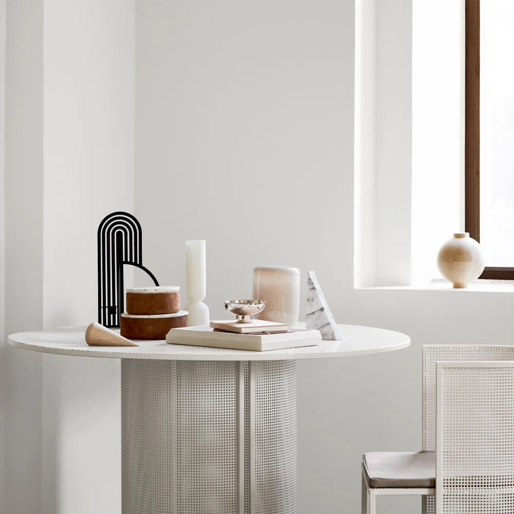 Mesa Bauhaus, Beige Kristina Dam Studio