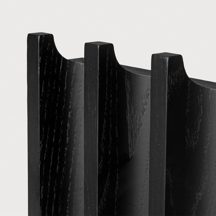 Perchero Column - Oak black lacquered - Kristina Dam Studio