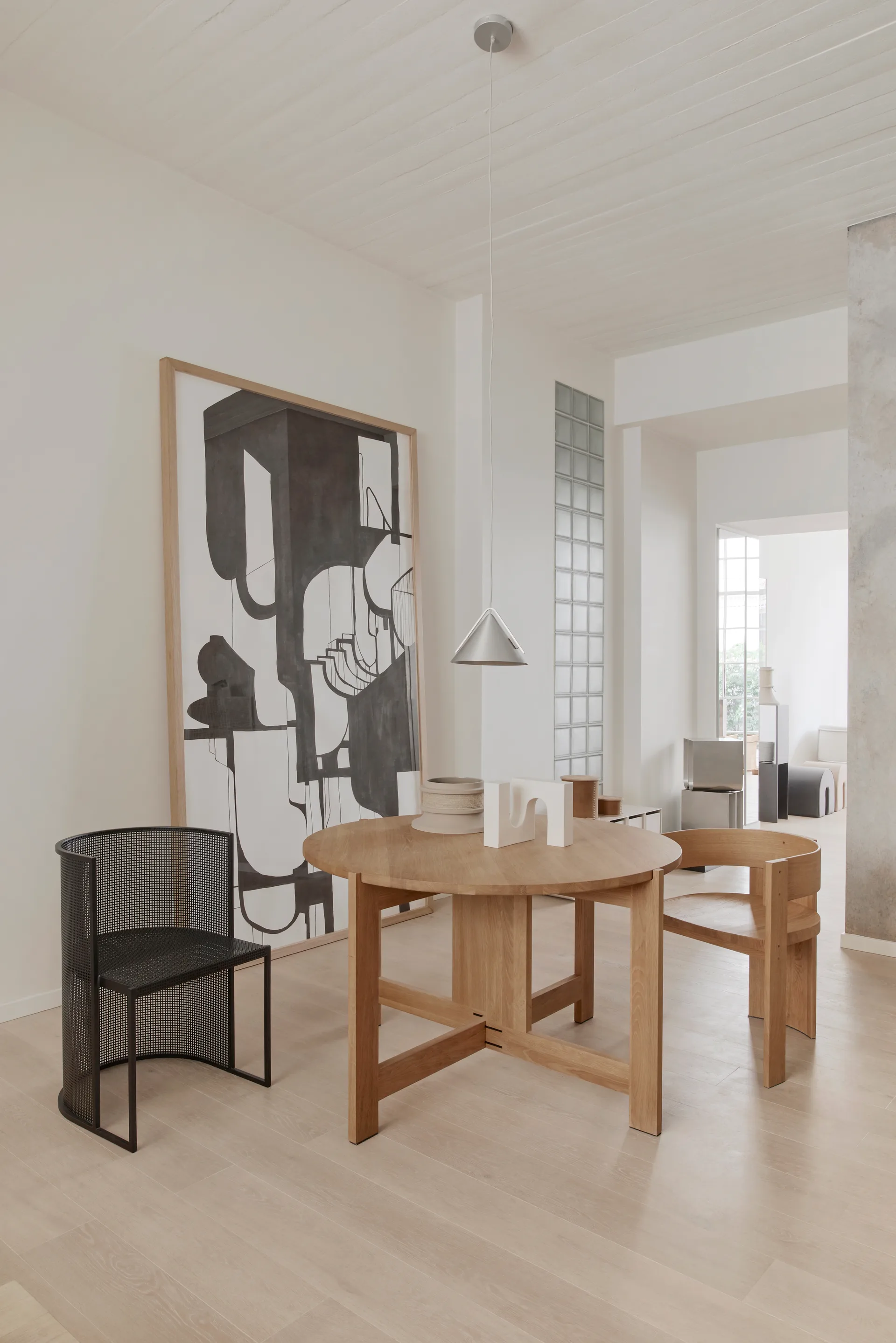 Silla Collector, Roblelacado en cálido tono-nogal Kristina Dam Studio