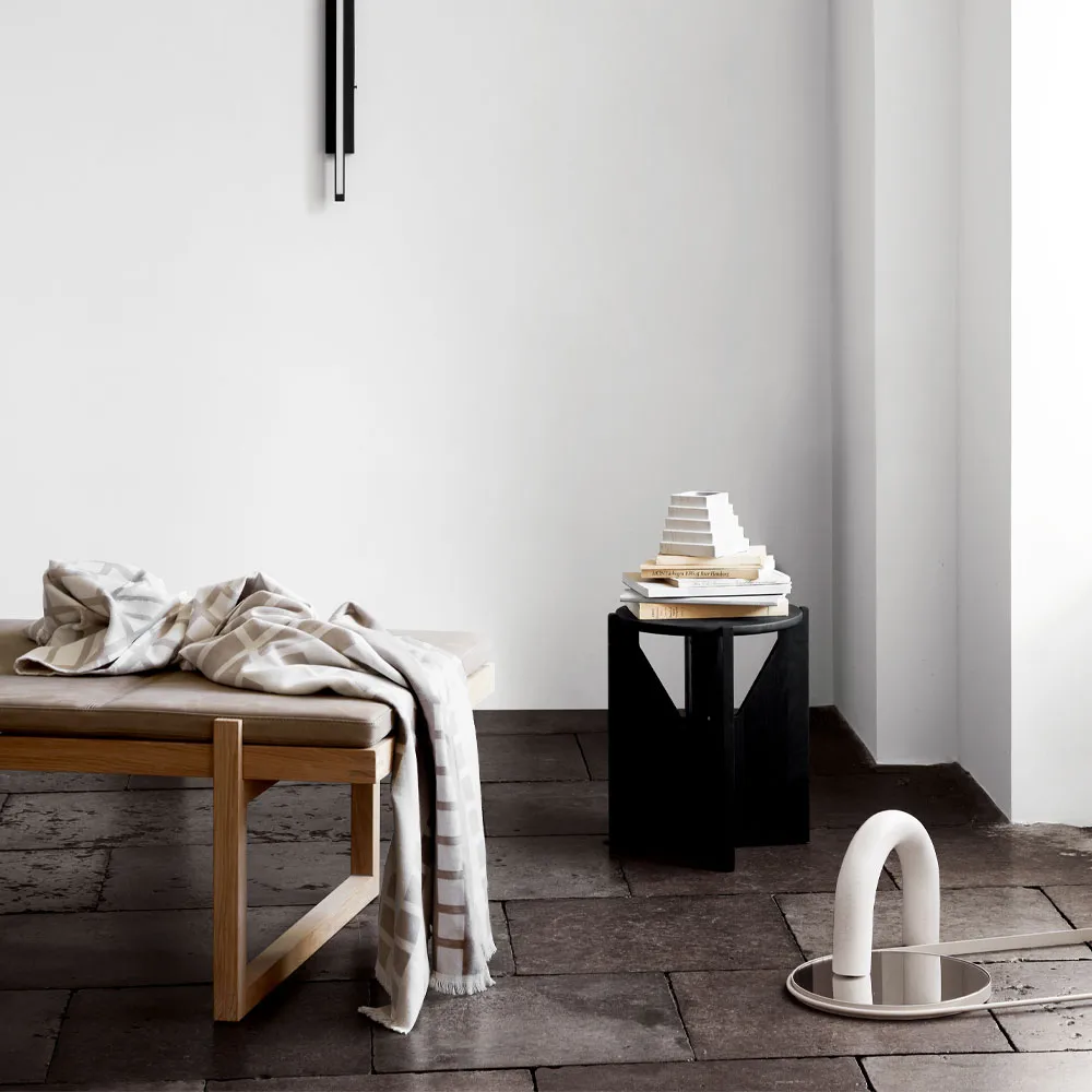 Taburete redondo Stool, Oak, Ø36x42 cm Kristina Dam Studio
