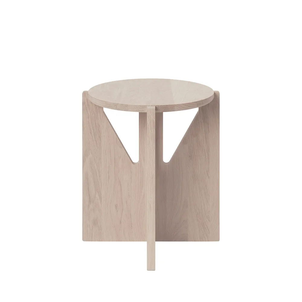 Taburete redondo Stool, Oak, Ø36x42 cm Kristina Dam Studio