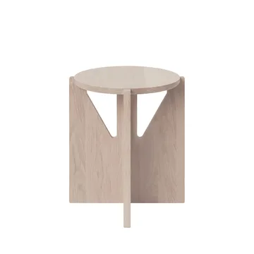 Taburete redondo Stool - Oak, Ø36x42 cm - Kristina Dam Studio