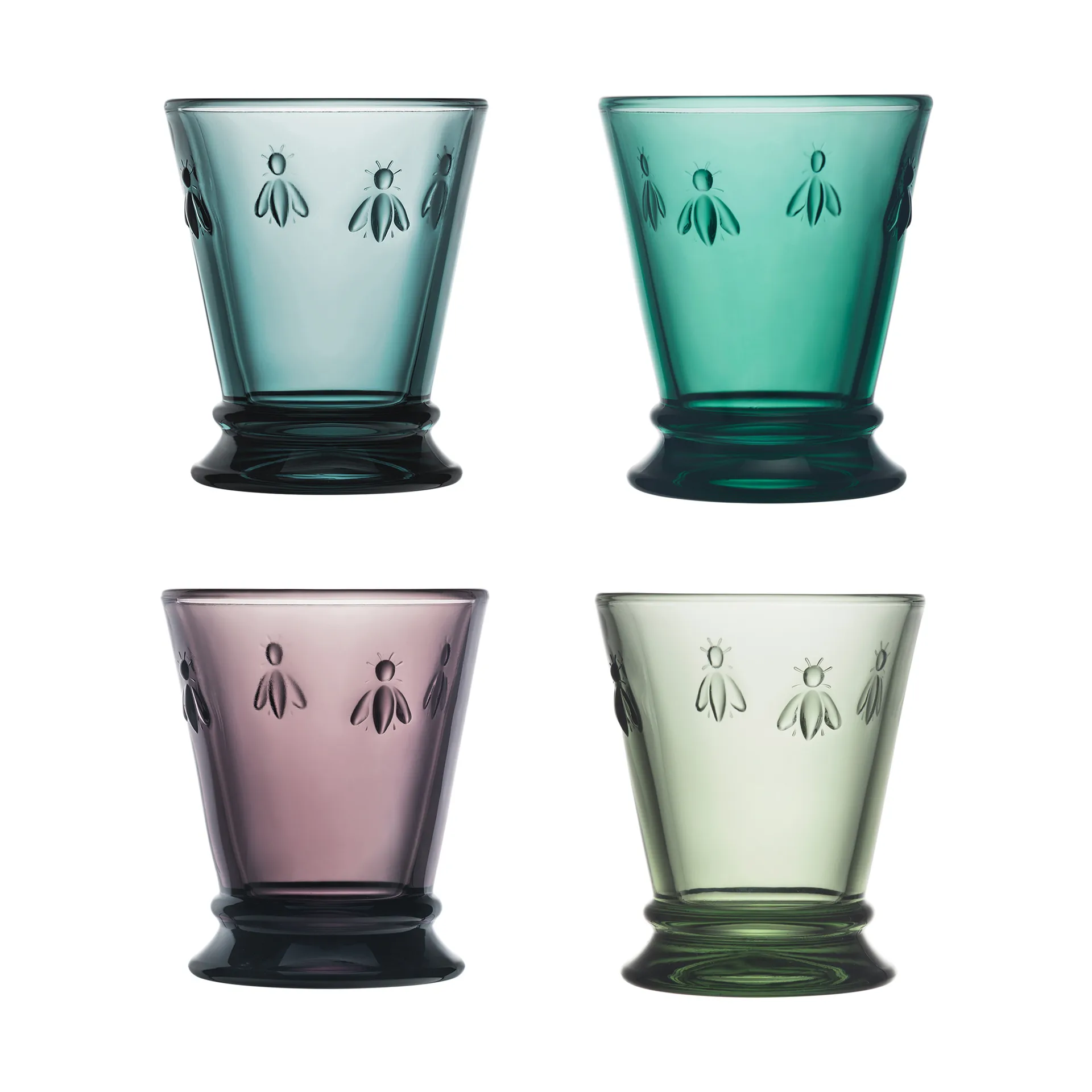 4 Vasos Abeille 26 cl, Multi La Rochère