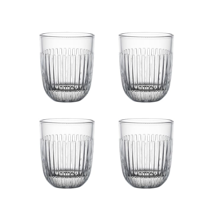 4 Vasos de agua Ouessant 26 cl - Transparent - La Rochère