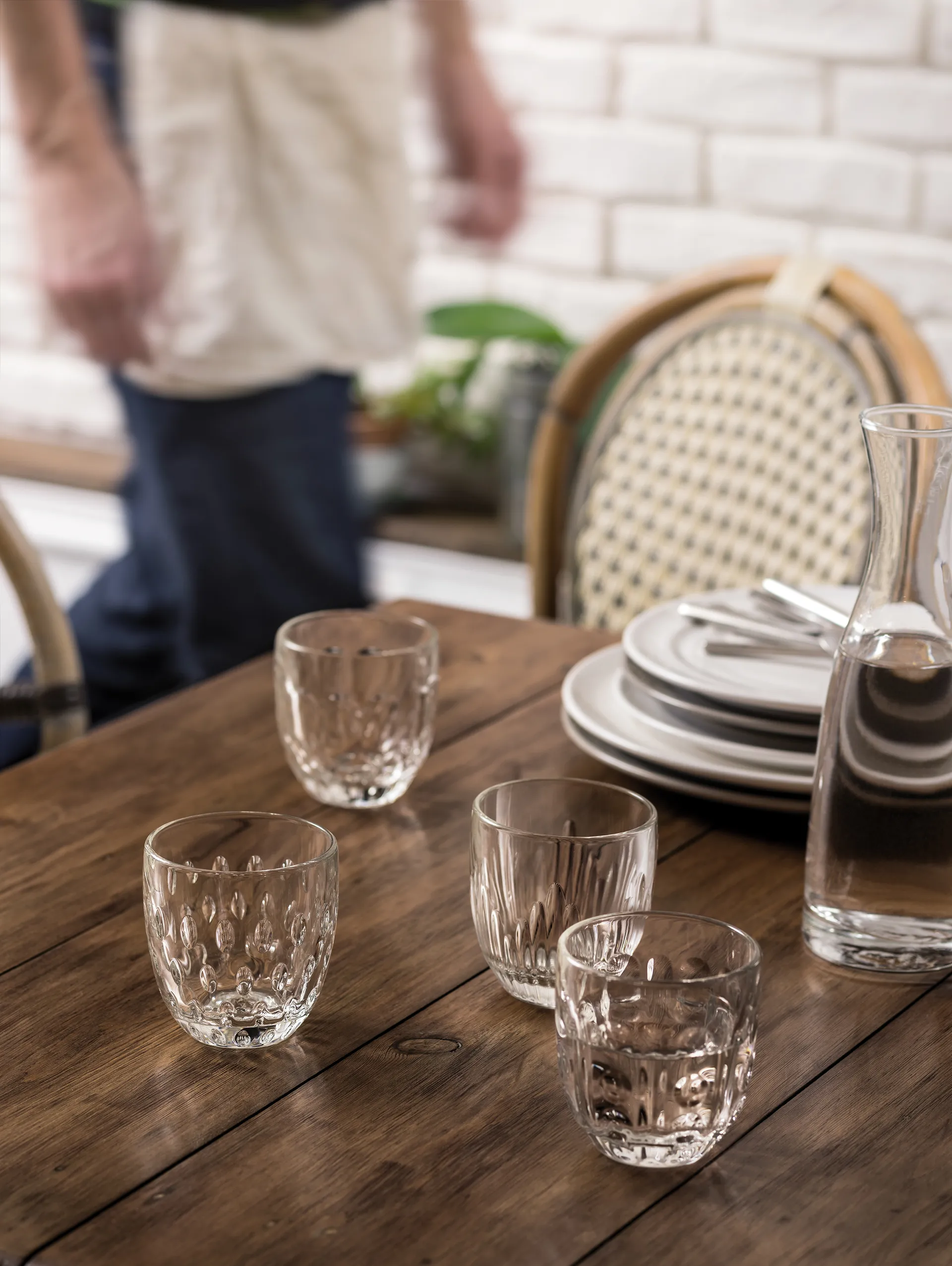 4 Vasos de espressoTroquet 10 cl, Transparente La Rochère