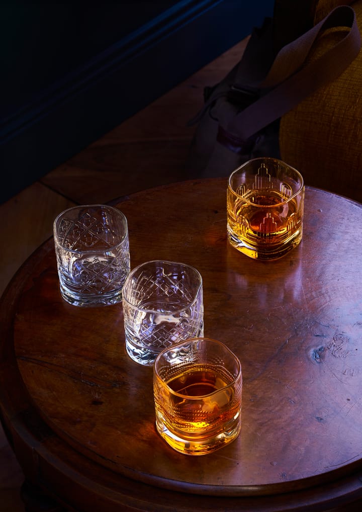 4 Vasos de whisky Dandy, Transparente La Rochère