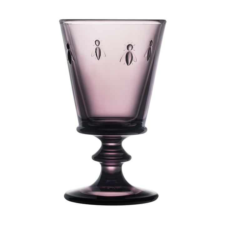 6 Copas de vino Abeille 24 cl, Aubergine La Rochère